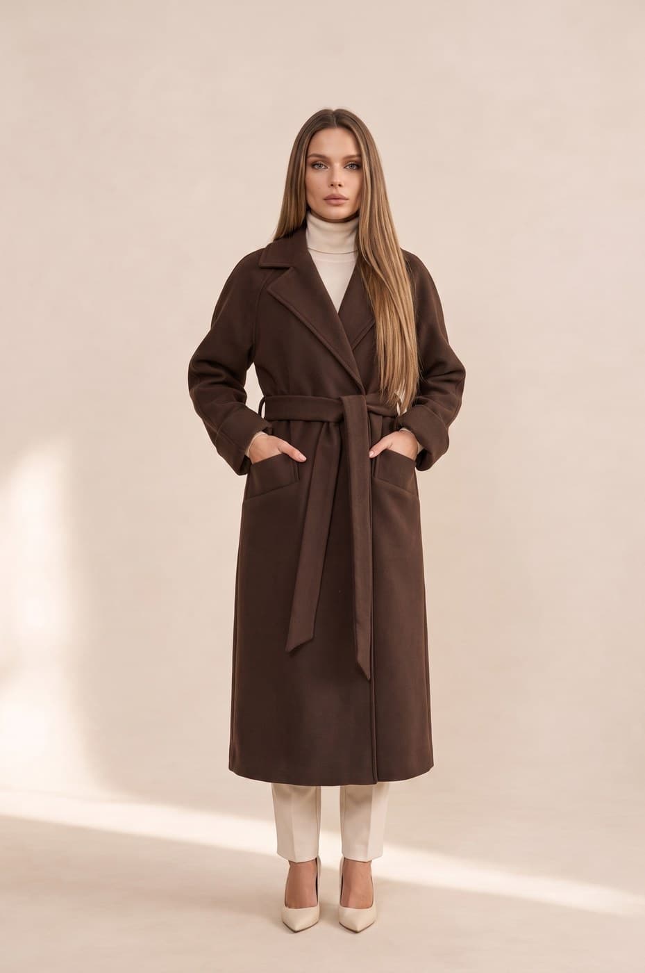 Long Belted Coat