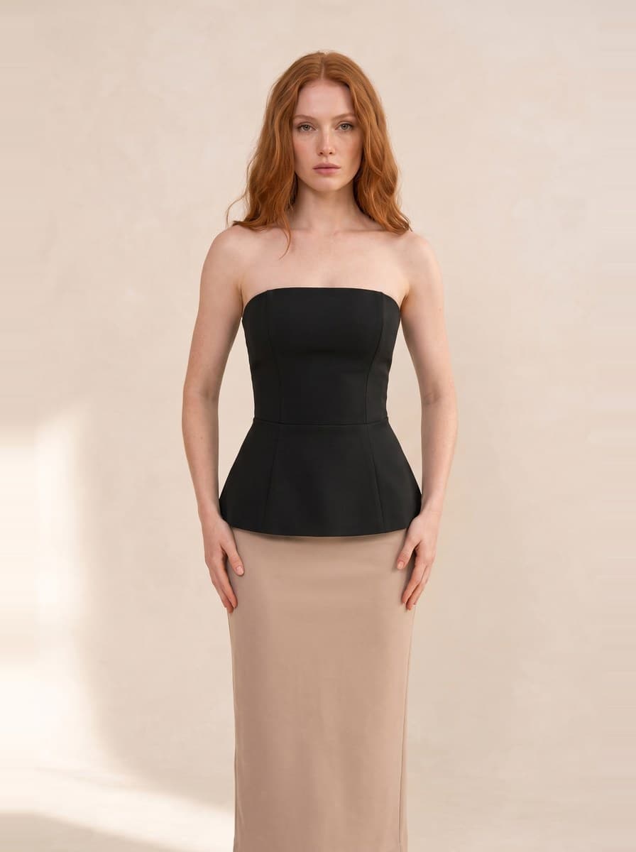 Peplum Evening Corset