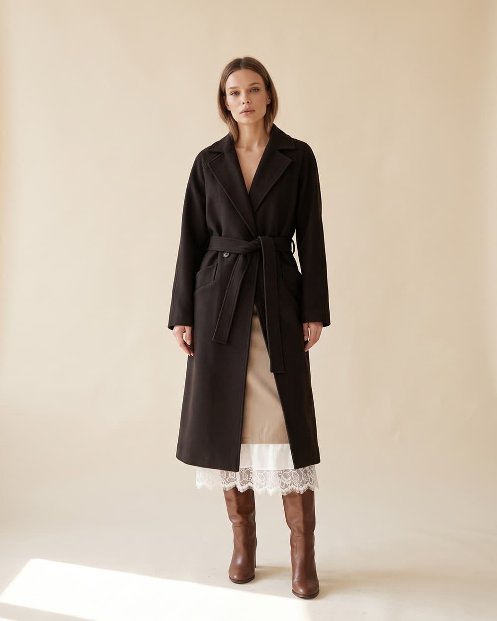 Coat and Lace